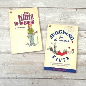 Vintage Klutz Juggling and Yo-Yo Book Set Author John Cassidy Scholastic Kids